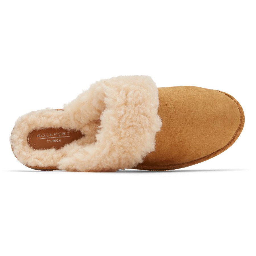Rockport Women's truTECH Veda Slide Slipper Tan