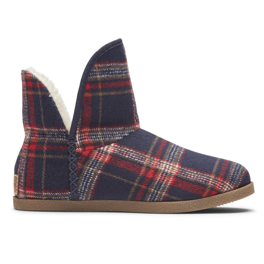 Rockport Women's truTECH Veda Slipper Boot Plaid