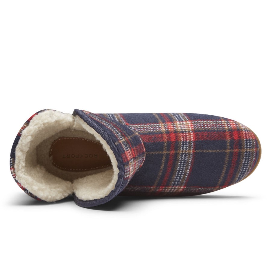 Rockport Women's truTECH Veda Slipper Boot Plaid