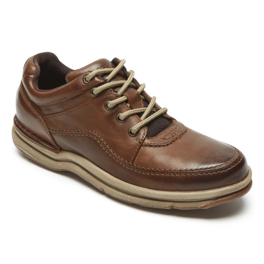 Rockport World Tour Men's Classic Shoe Brown Leather