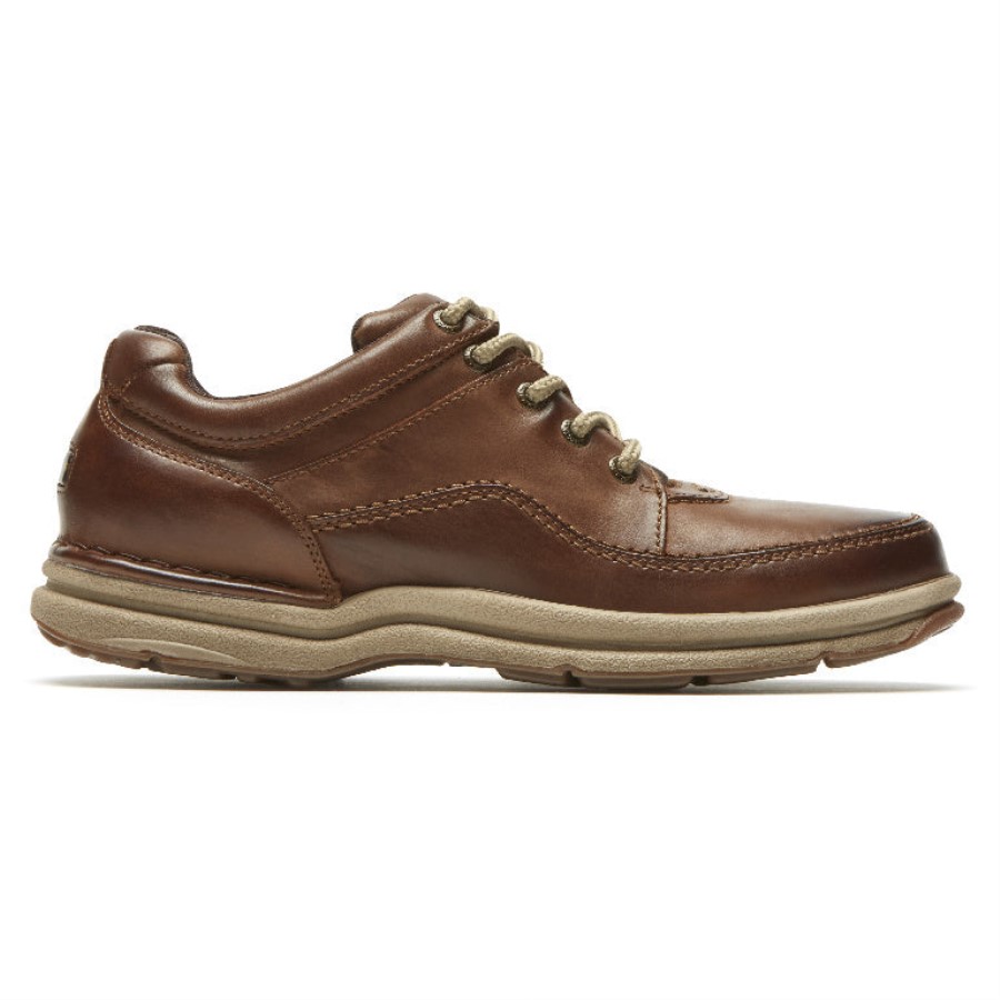 Rockport World Tour Men's Classic Shoe Brown Leather