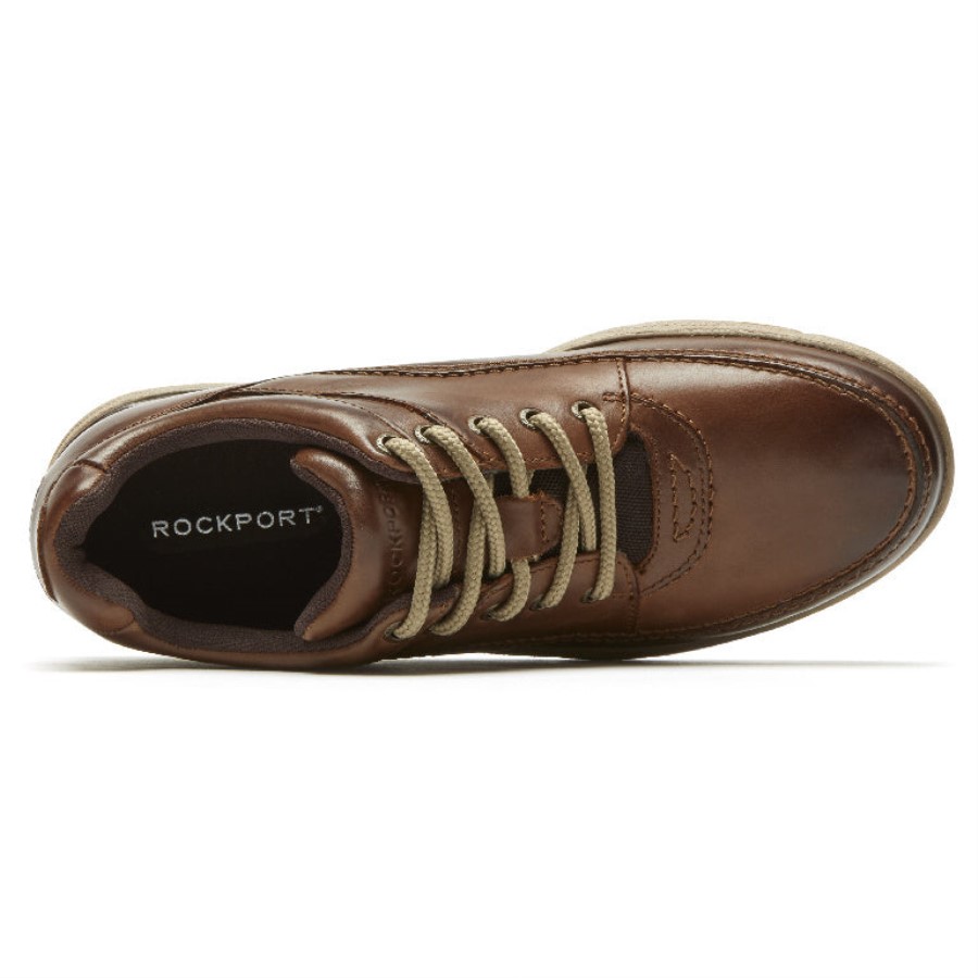 Rockport World Tour Men's Classic Shoe Brown Leather