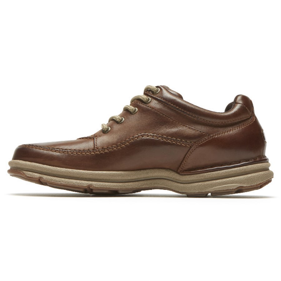 Rockport World Tour Men's Classic Shoe Brown Leather