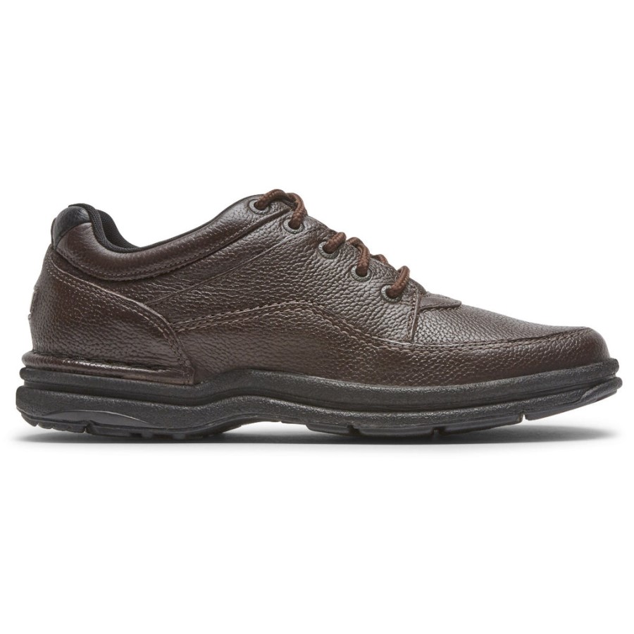 Rockport World Tour Men's Classic Shoe Brown Tumbled