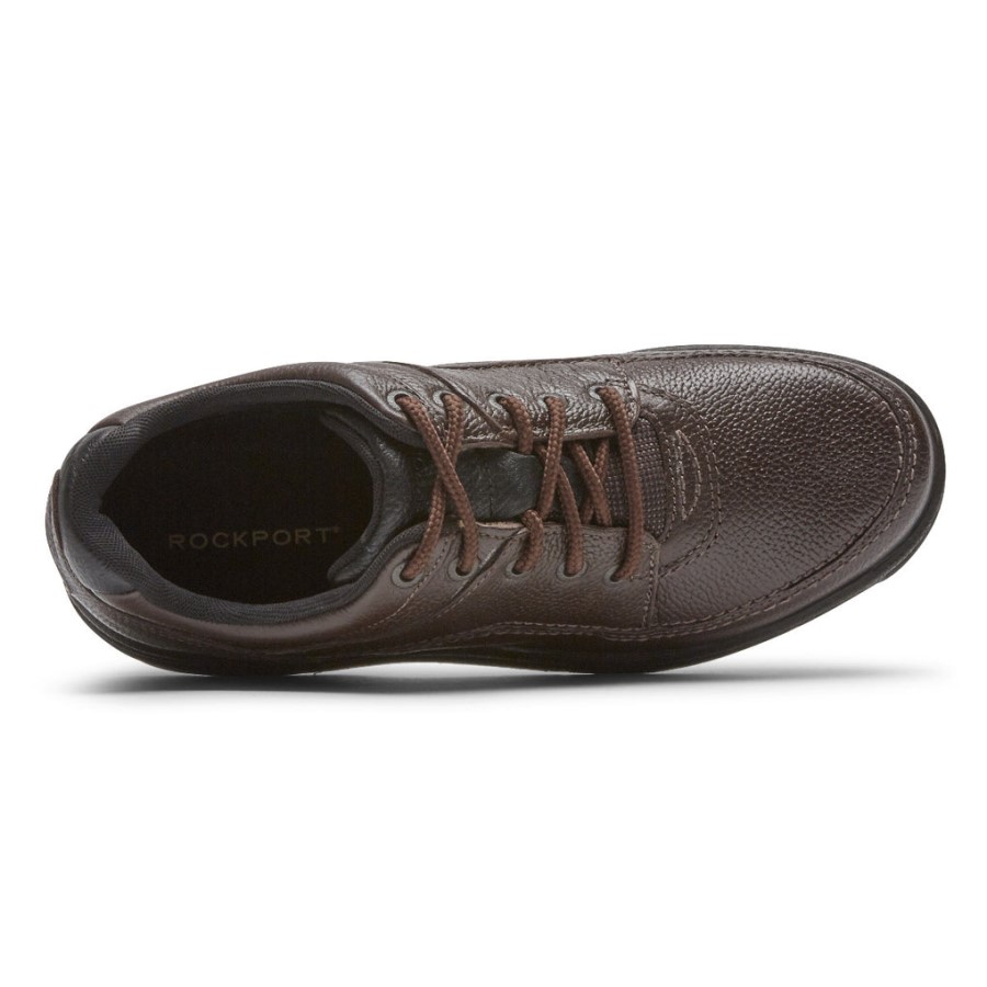 Rockport World Tour Men's Classic Shoe Brown Tumbled