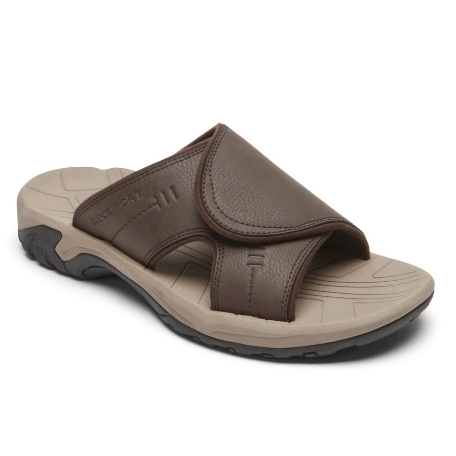 rockport_mens_byron_slide_sandal_java.jpg Rockport Men's Byron Slide Sandal Java - Image 1