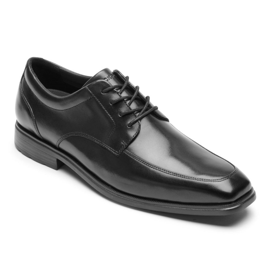 rockport_mens_dressports_work_apron_toe_oxford_black.jpg Rockport Men's DresSports Work Apron Toe Oxford Black - Image 1