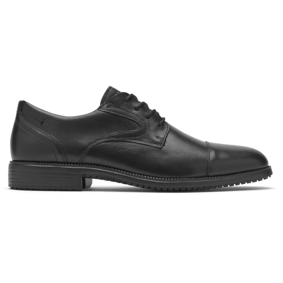 Rockport Men's Total Motion DresSport Cap Toe Oxford Black - Image 2