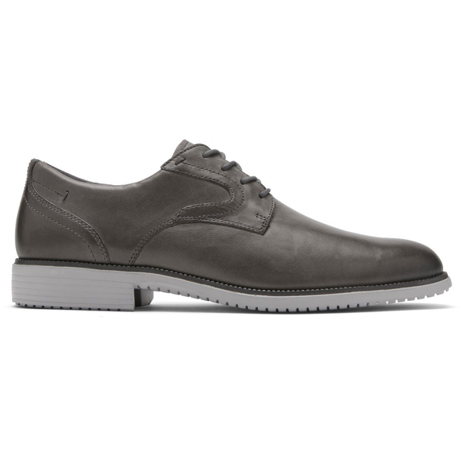 Rockport Men's Total Motion DresSport Plain Toe Oxford Steel Grey - Image 2