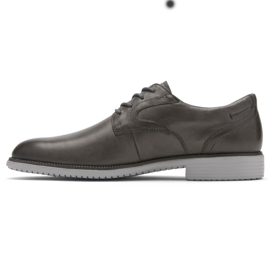 Rockport Men's Total Motion DresSport Plain Toe Oxford Steel Grey - Image 5