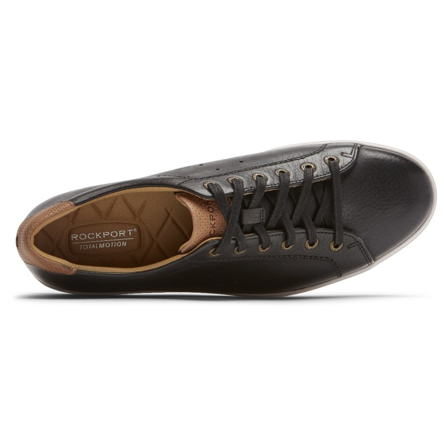 Rockport Men's Total Motion Lite Lace-to-Toe Sneaker Black - Image 4