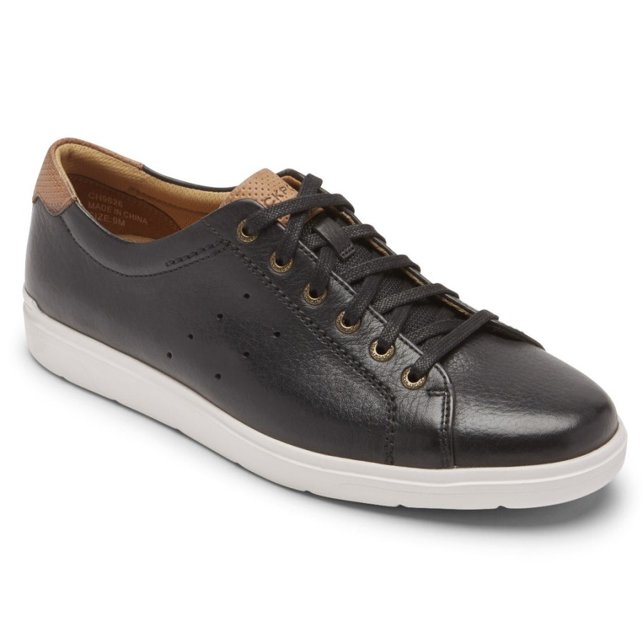rockport_mens_total_motion_lite_lace_to_toe_sneaker_black.jpg Rockport Men's Total Motion Lite Lace-to-Toe Sneaker Black - Image 1
