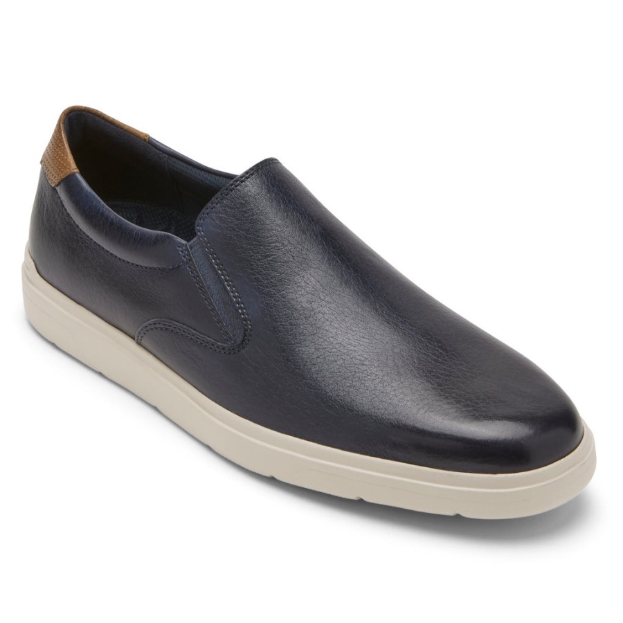 rockport_mens_total_motion_lite_slip_on_sneaker_new_dress_blues_toledo.jpg Rockport Men's Total Motion Lite Slip-On Sneaker New Dress Blues Toledo - Image 1