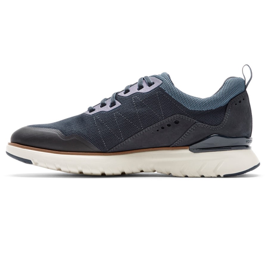 Rockport Men's Total Motion Sport Mudguard Sneaker New Dress Blues - Image 5