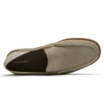 Rockport Men's Tucker Venetian Crush Back Loafer Rocksand - Image 4