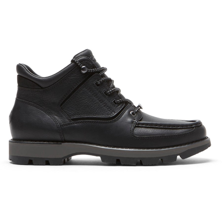 Rockport Men's XCS Umbwe II Trail Boot-Waterproof Black Leather - Image 2