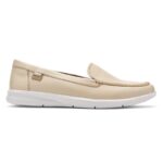 Rockport Women's Ayva Washable Loafer Vanilla Washable Leather - Image 2
