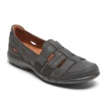 Rockport Women's Penfield Strappy Slip-On Black