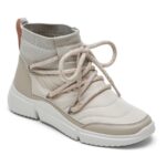 Rockport Women's R-Evolution Washable Quilted Bootie Grey