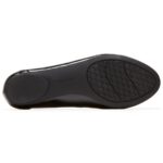 Rockport Women's Reagan Ballet Flat Black Patent Synthetic - Image 5