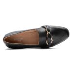 Rockport Women's Susana Woven Chain Loafer Black - Image 4
