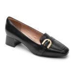 Rockport Women's Total Motion Esma Belt Loafer Black