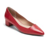 Rockport Women's Total Motion Gracie Heel Scarlet