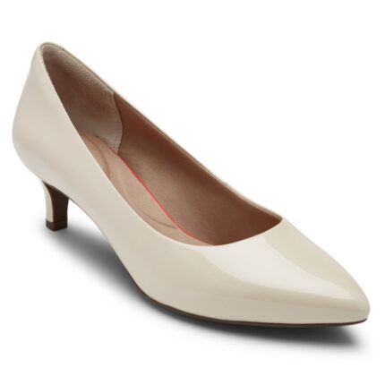 Rockport Women's Total Motion Kalila Heel Vanilla Patent