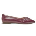 Rockport Women's Total Motion Laylani Gathered Flat Tawny Port - Image 2