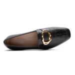 Rockport Women's Total Motion Santana Ring Loafer Black Lthr - Image 4