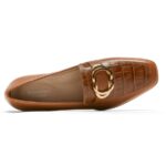 Rockport Women's Total Motion Santana Ring Loafer Tan Lthr - Image 4
