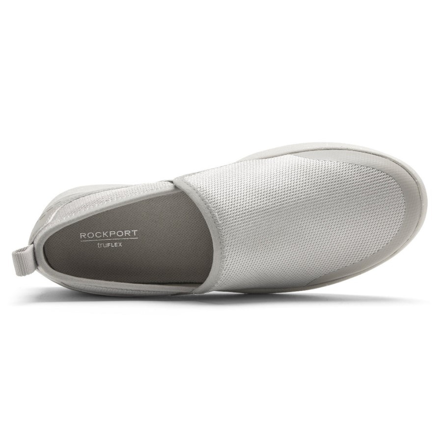 Rockport Women's truFLEX Fly Washable Knit Slip-On Dove Knit Washable - Image 4