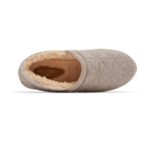 Rockport Women's truTECH Veda Moc Slipper Taupe Grey - Image 4