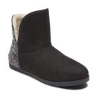 Rockport Women's truTECH Veda Slipper Boot Black Grey