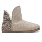 Rockport Women's truTECH Veda Slipper Boot Taupe Grey - Image 2
